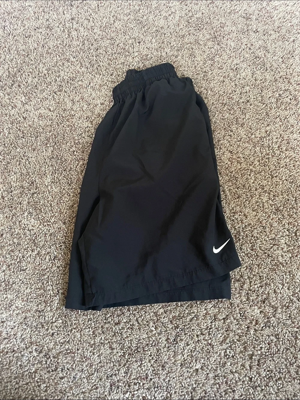 Nike Youth XL. Dri-Fit. Black Athletic Shorts